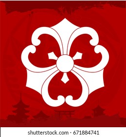 Japanese cultural ornaments. National ornaments of Japan