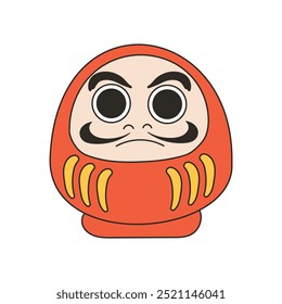 Japanese Culture Doodle Illustration - Mascot