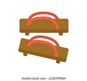 Japanese Culture Geta Wooden Sandals