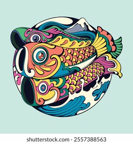 japanese culture vector illustration design