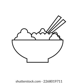 Japanese culture vector. Japan illustration sign. Japan themed symbol or logo.