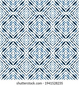 Japanese Curve Loop Diamond Vector Seamless Pattern