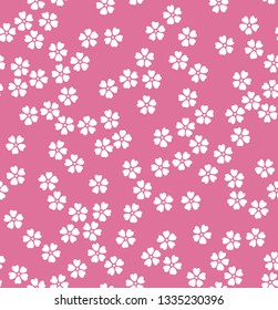 Japanese Cute Cherry Blossom Pattern