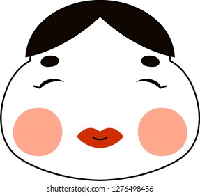 Japanese cute god of wealth