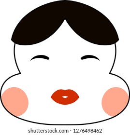 Japanese cute god of wealth