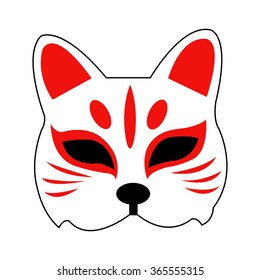 Japanese Demon Cat Mask