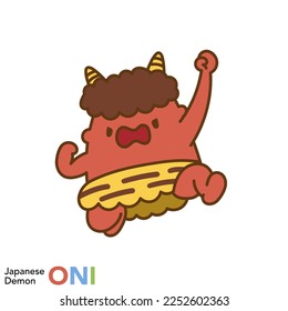 Japanese demon character series "Angry Demon"