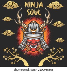 Demón Japonés De Ninja Soul