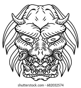 Japanese demon Oni