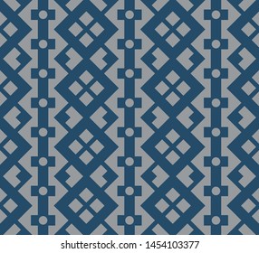 Japanese diamond chain seamless pattern