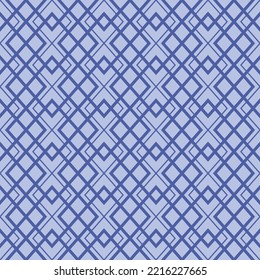 Japanese Diamond Net Vector Seamless Pattern