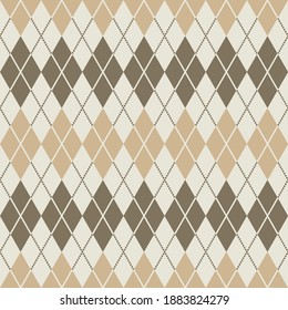 Japanese Diamond Plaid Vector Seamless Pattern