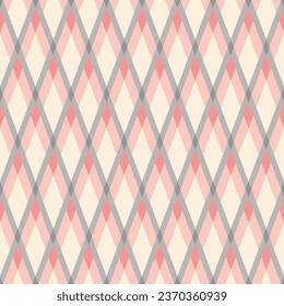 Japanese Diamond Weave Vector Seamless Pattern