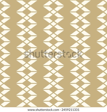 Japanese Diamond Zigzag Line Vector Seamless Pattern