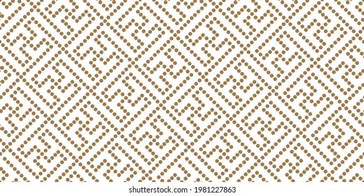 Japanese dot background. Seamless pattern.Vector. 