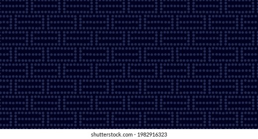 Japanese dot background. Seamless pattern.Vector. 