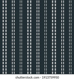 Japanese Dot Line Vector Seamless Pattern