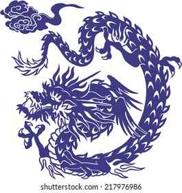 Japanese dragon 