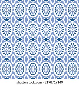 Japanese Ellipse Motif Vector Seamless Pattern Stock Vector (Royalty ...