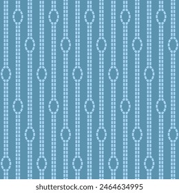 Japanese Ellipse Stripe Vector Seamless Pattern