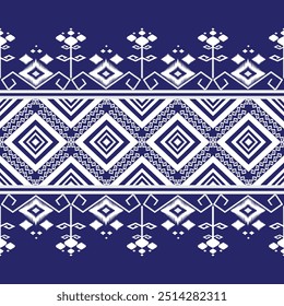 Japanese fabric pattern without seam borders