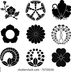 Japanese Family Crests 7 svg