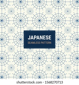 Japanese Firework pattern. This is a simple vector illustration with harmonious blend of retro and modern styles. The color can be changed if needed. Eps10 vector.