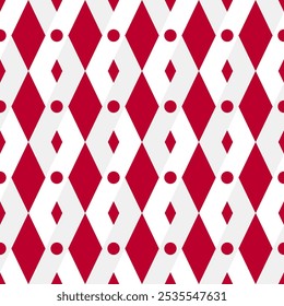 japanese flag rhombus pattern background. vector illustration