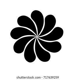 Japanese Flower Shape Icon