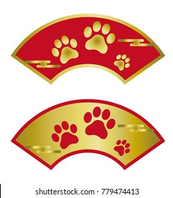 Japanese folding fan - lucky item