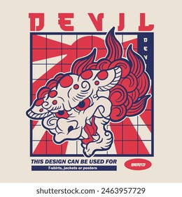 japanese foo dog vector art