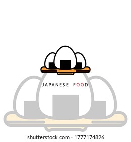 japanese food culture with a white background color