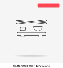 Japanese food icon. Vector concept illustration for design.