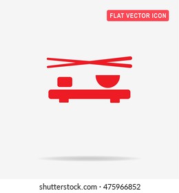 Japanese food icon. Vector concept illustration for design.