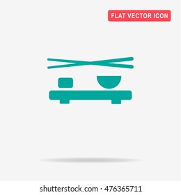 Japanese food icon. Vector concept illustration for design.