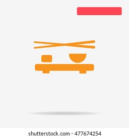 Japanese food icon. Vector concept illustration for design.