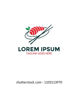 japanese food logo vector illustration