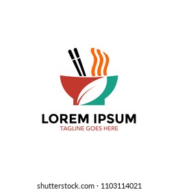 japanese food logo vector illustration