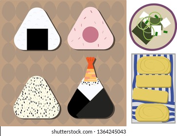 Japanese food set