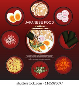 Japanese Food Set,Ramen noodle