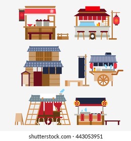 Japanese food stalls/Yatai