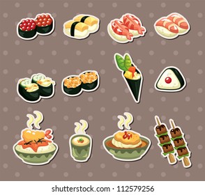 Japanese food stickers