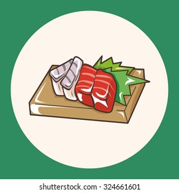 Japanese food theme elements