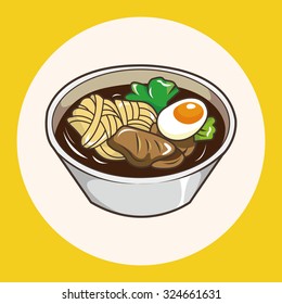 Japanese food theme elements