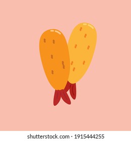 Japanese Food Vector Flat Design Illustrator