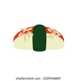 Japanese food vector icon illustration