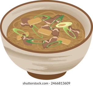 Japanese food_noodles
Curry Nanban Soba

Curry-flavored buckwheat