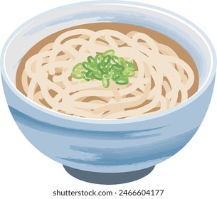 Japanese food_noodles
Udon noodle soup