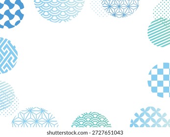 Fondo de marco japonés: Vector
