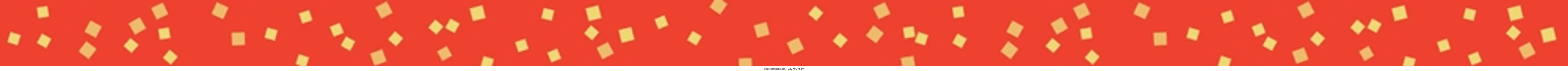 Japanese frame border pattern for New Year’s card. Gold dust on red background, Vector illustration.